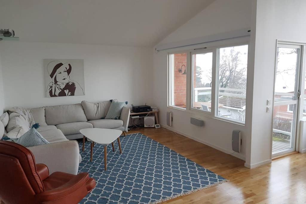 Modern Villa I Arild Med Spektakulaer Havsutsikt. Esterno foto